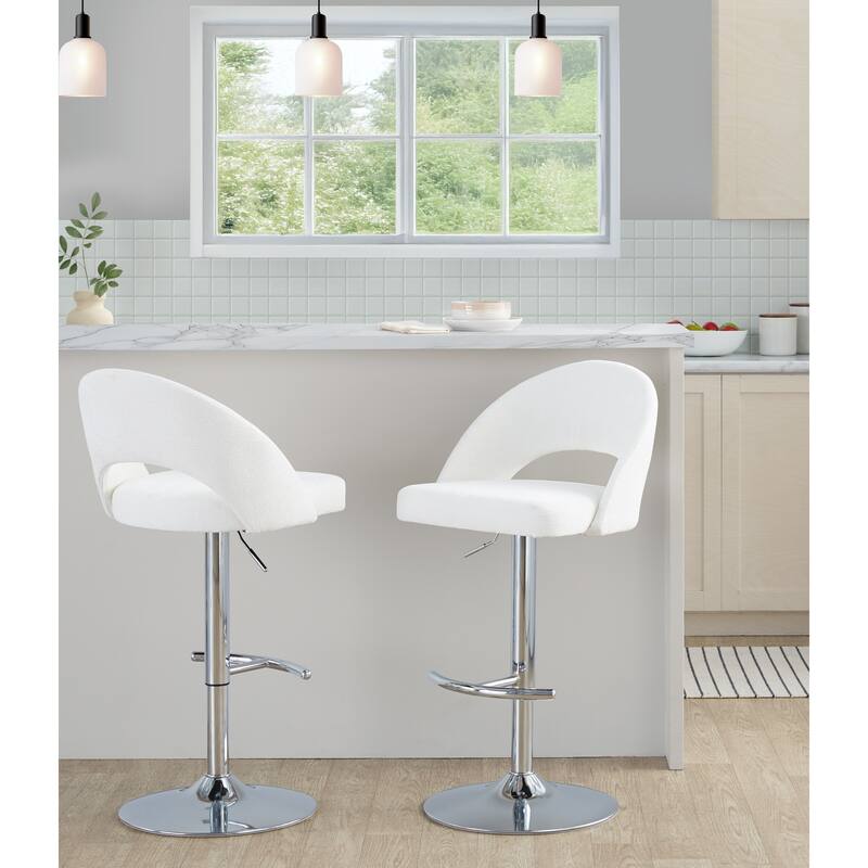 Renee Adjustable Barstool - Set of 2