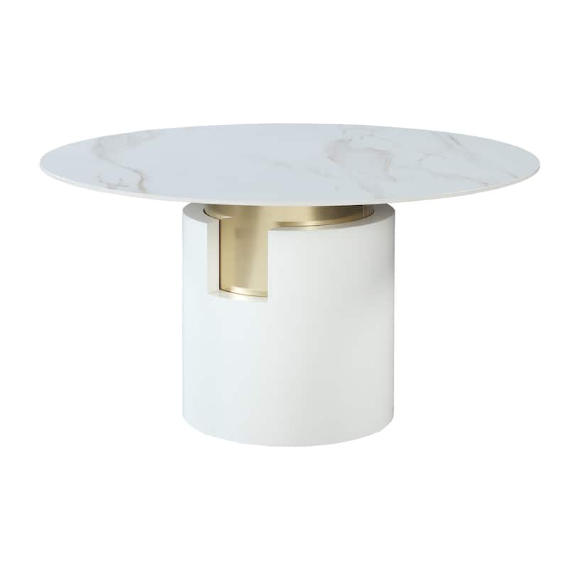 Somette Kona Round Dining Table