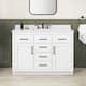 Option Pure White with Black Hardware