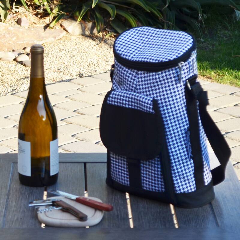 Picnic at Ascot Insulated 2-Bottle Wine & Cheese Set