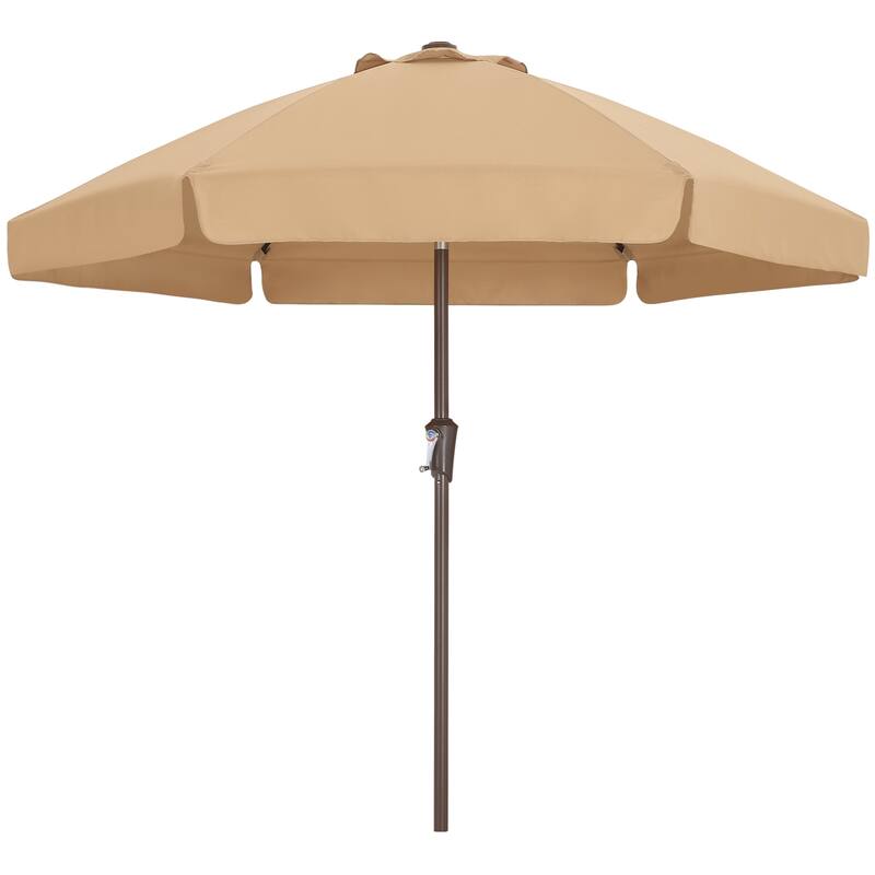 ABCCANOPY 7.5FT Outdoor Patio Table Market Umbrella for Garden - Beige