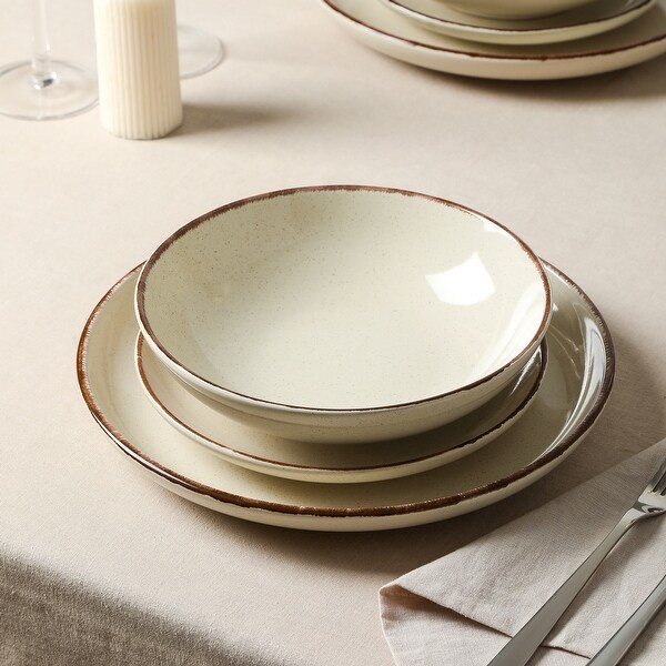 Earth & Clay Heath Stoneware Dinnerware Set - Bed Bath & Beyond