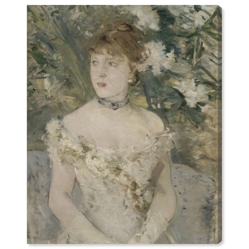 Young Girl in a Ball Gown Canvas by Art Remedy, Gallery Wrapped - 30" x 36"