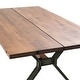 preview thumbnail 27 of 44, Amisco Laredo Dining Table with Distressed Solid Wood Top