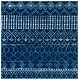 preview thumbnail 28 of 92, SAFAVIEH Tulum Giorgina Rustic Moroccan Boho Tribal Rug 3' Square - Navy/Ivory