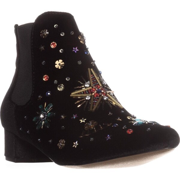 betsey johnson velvet boots