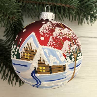 STP Goods Snowy Path Christmas Ornament - Made In Ukraine