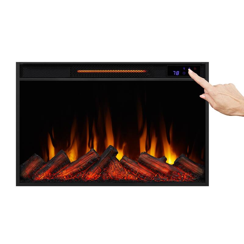 Bernadette Slim Electric Fireplace TV Stand by Real Flame