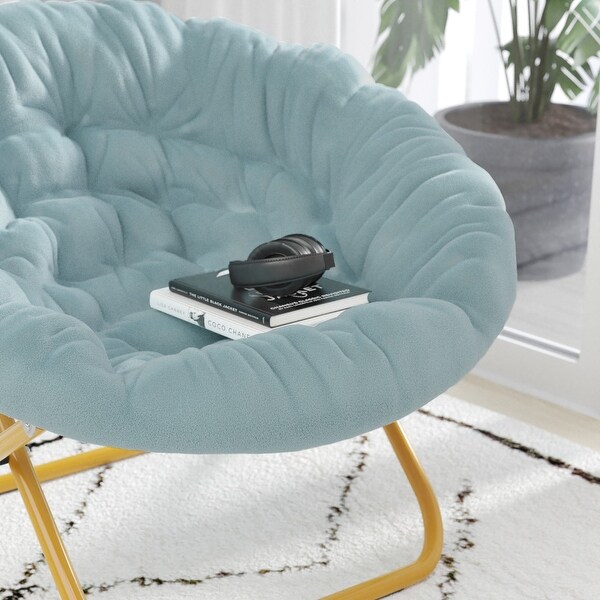 Folding XL Saucer Chair for Dorm or Bedroom On Sale Bed Bath Beyond 36922007