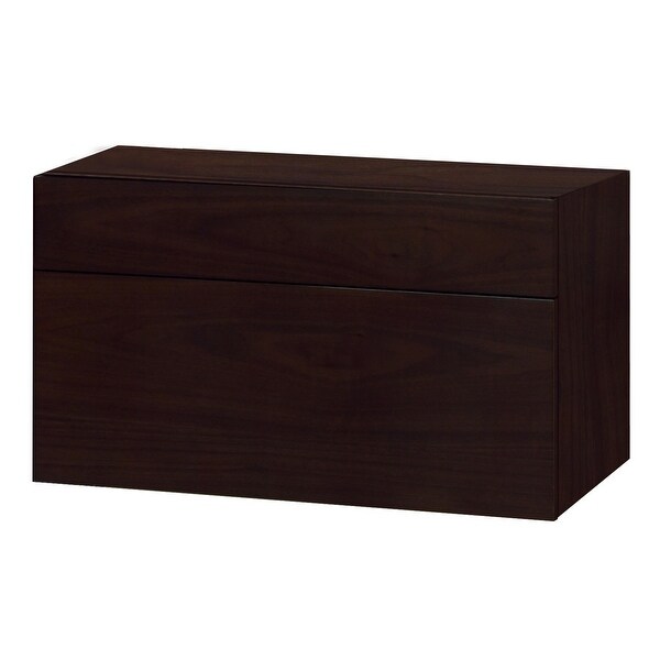 Sagehill Designs Mt2418d Modesta Walnut 24 Wall Mount Wood Sagehill Designs Mt2418d Modesta Walnut 24 Wall Mount Wood Vanity Cabinet Only