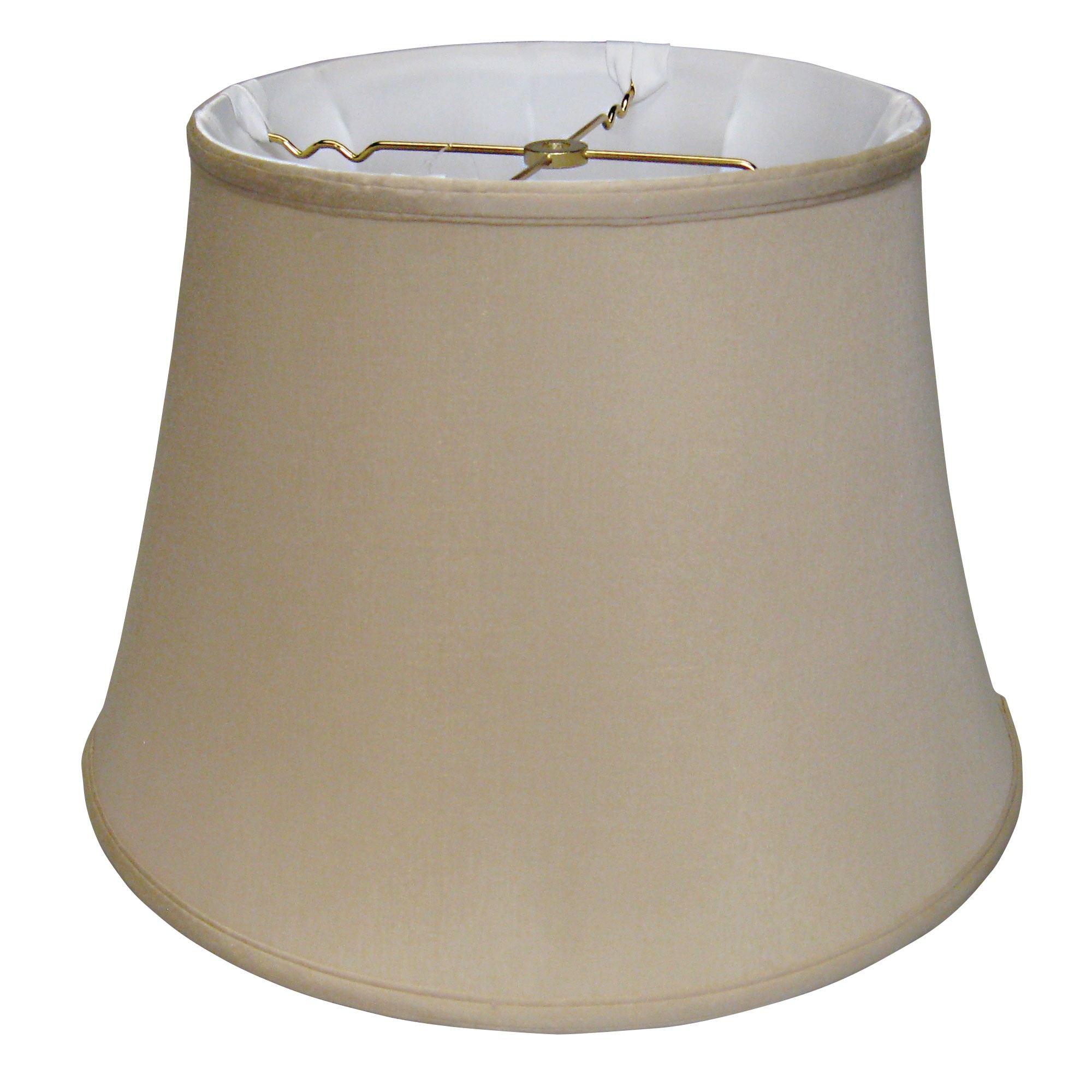 Sloped oval lampshade on sale
