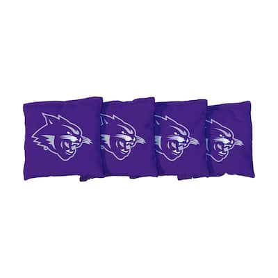 Abilene Christian University Wildcats Purple Cornhole Bags