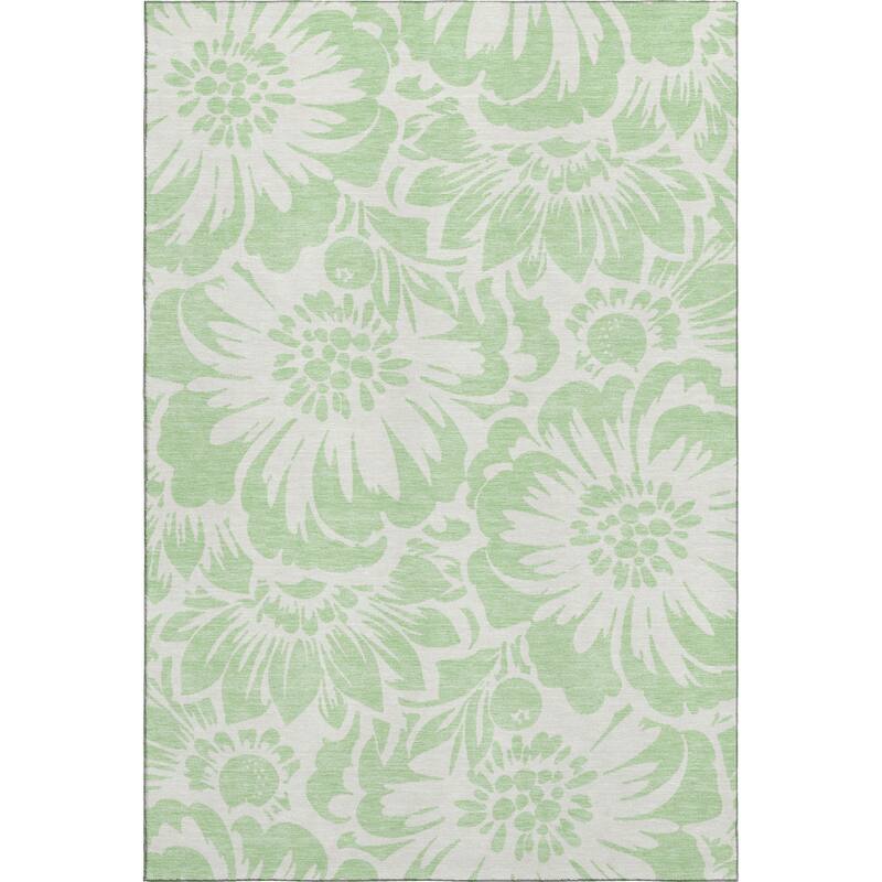 Premium Washable Super Soft Modern Floral Mayfield Rug