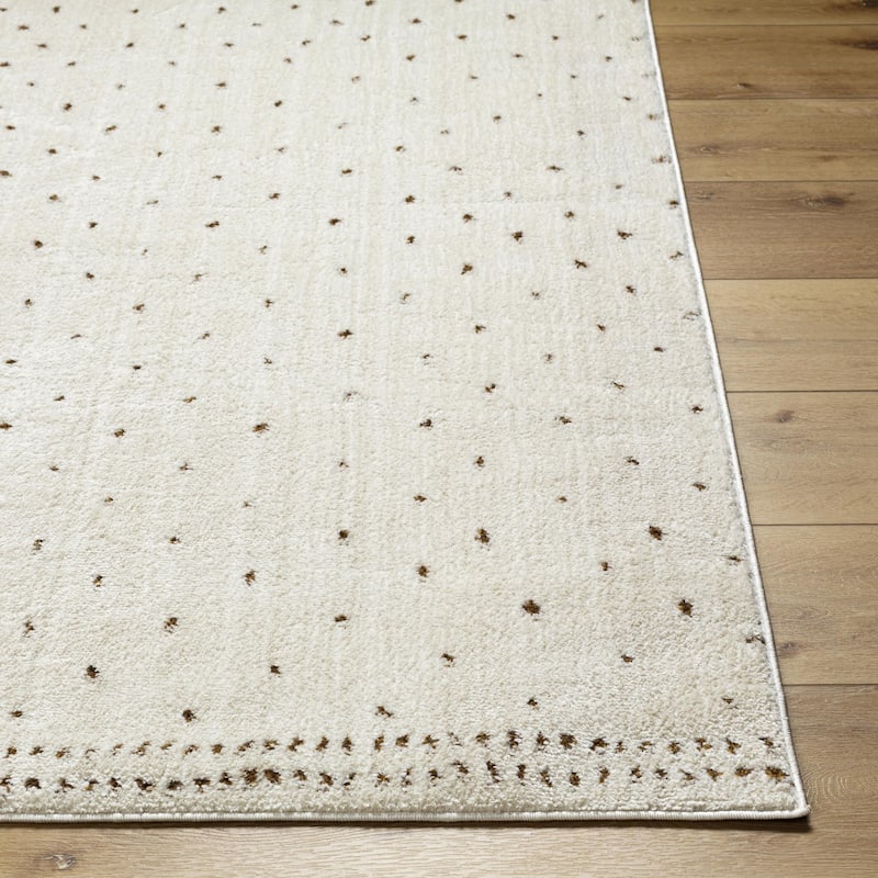 Livabliss Freud Bohemian Dots Area Rug