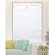 preview thumbnail 1 of 5, Arlo Blinds White Top Down Bottom Up Room Darkening Roman Shades