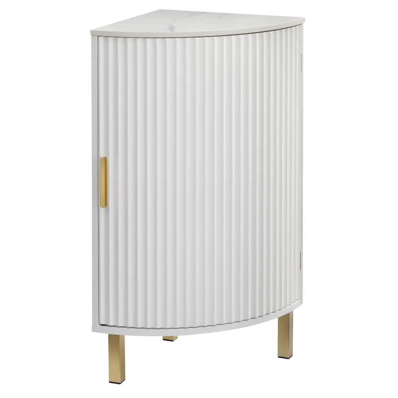 Lifestorey Dorion Corner Channel Front Cabinet