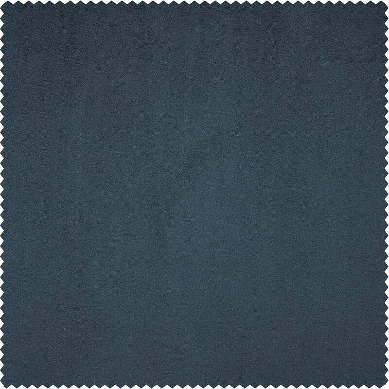 Exclusive Fabrics Heritage Plush Velvet Room Darkening Grommet Curtain (1 Panel)