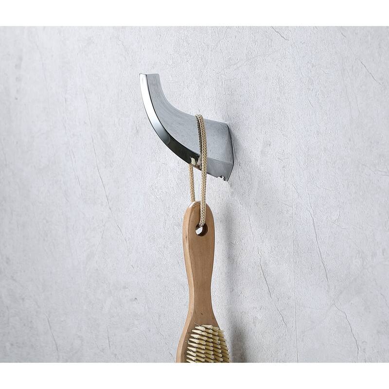 Wall Mounted Towel Hook Bathroom Robe Hook(2 pieces)