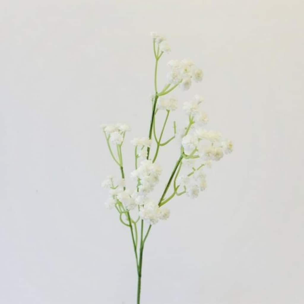 White Gypsophilia Spray Artificial Flower