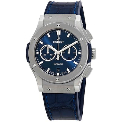 Hublot Classic Fusion Chronograph Automatic Men's Watch - Blue