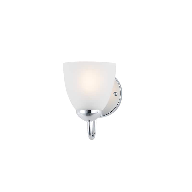 Maxim 11381 Axis 8" Tall Bathroom Sconce - Polished Chrome