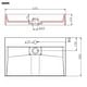 preview thumbnail 41 of 51, vidaXL Wash Basin Mineral Cast/Marble Cast White Washroom Sink Multi Sizes