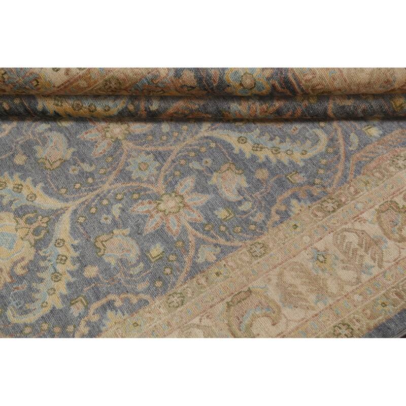 Traditional Vegetable Dye Oushak Turkish Area Rug Wool Hand-knotted - 5'9" x 7'9"