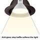 preview thumbnail 8 of 26, 12-Pack 6 Inch Recessed Can Light Trim, Metal Step Baffle Trim