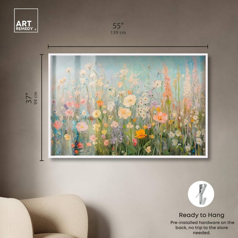 Soft Focus Flora II Shadowbox by Art Remedy