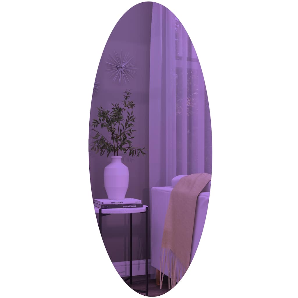 Wood Star Large Wall Mirror - White or Black - Roche River Decor