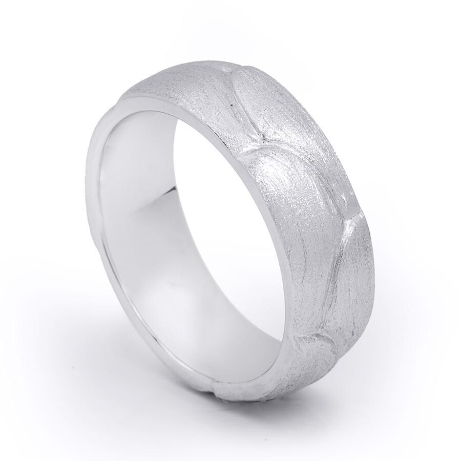 7mm Men S Wedding Band Ring Authentic Sterling Silver On Sale Overstock 30355483