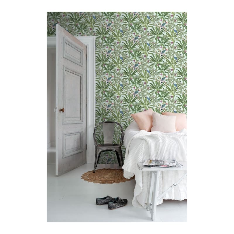 ESTA Home Carola Green Jungle Tropics Wallpaper - 20.9 x 396 x 0.025