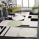 preview thumbnail 3 of 70, SAFAVIEH Handmade Rodeo Drive Frouwa Mid-Century Modern Wool Rug 3' x 5' - Green/Black - Rectangle
