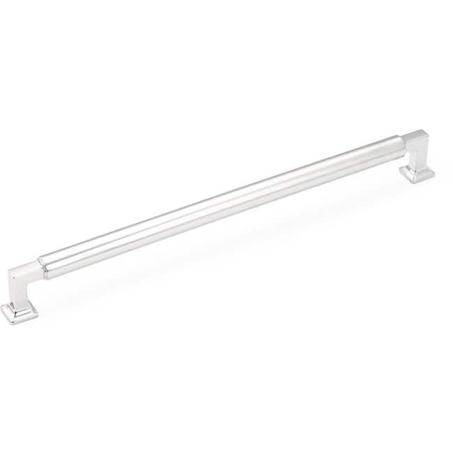 Schaub and Company Haniburton 15" Center to Center Urban Modern Handle - Polished Chrome