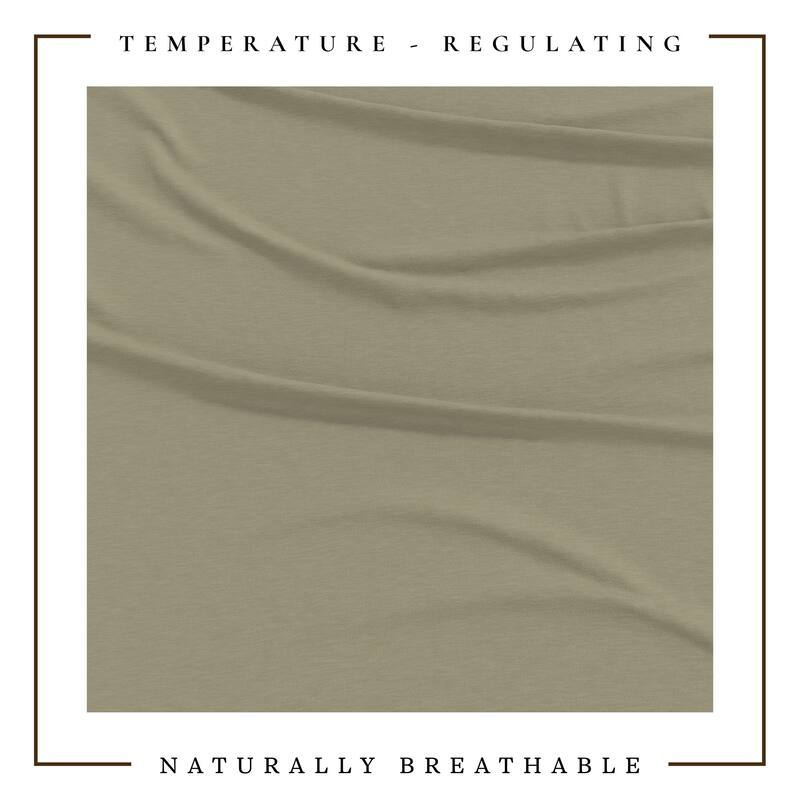 Linery & Co. Heathered Melange Cotton Jersey Knit Sheet Set