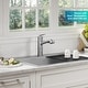 preview thumbnail 138 of 154, Kraus 2-Function 1-Handle 1-Hole Pulldown Sprayer Brass Kitchen Faucet