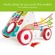 preview thumbnail 3 of 3, Hape My First Musical Walker Wooden Push & Pull Learning Toy for Baby & Toddler