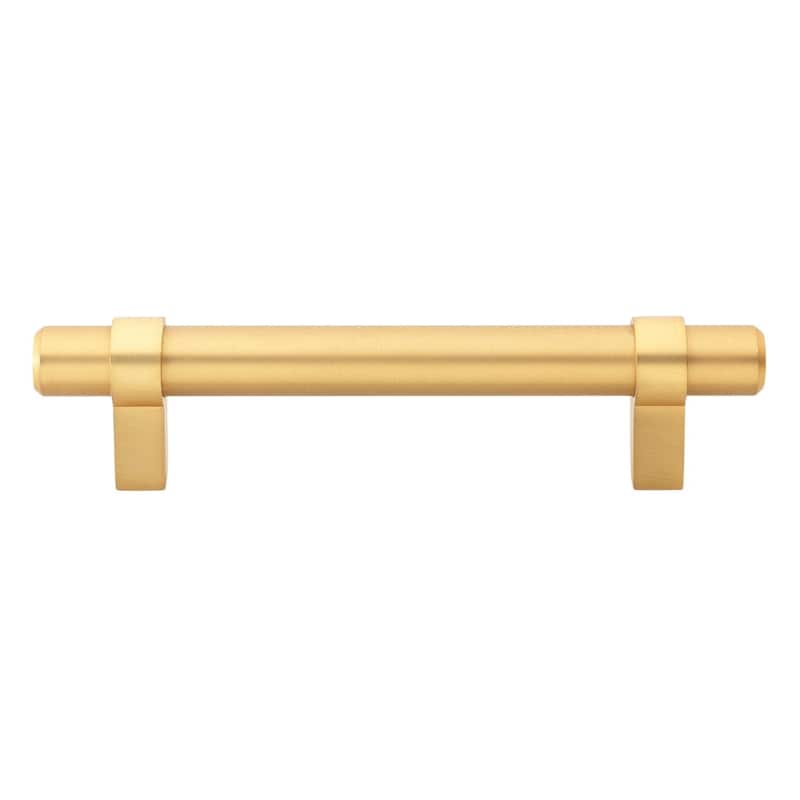 GlideRite 3.75-inch Solid Oil Satin Gold Euro Bar Pulls (Pack of 25 - pack of 25
