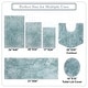 preview thumbnail 72 of 131, Luxury Plush Bathroom Rug Set - Quick-Dry, Soft Microfiber, Non-Slip, Absorbent & Washable Bath Mats