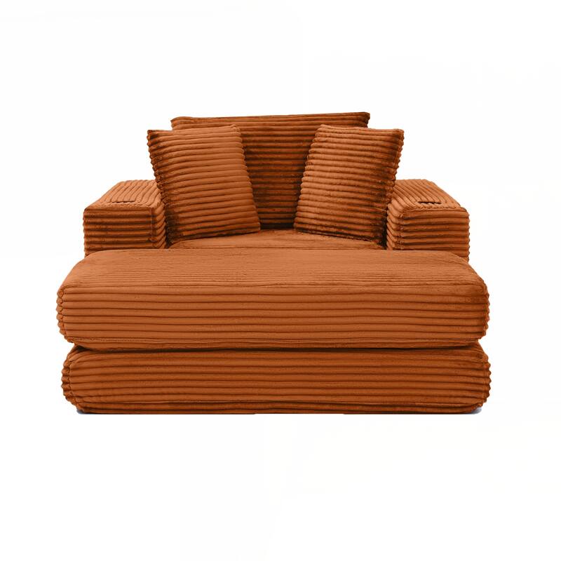 Chaise Lounge Chair for Reading, Living Room & Bedroom