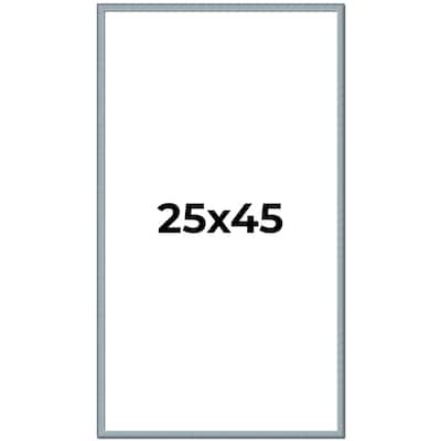 25x45 Frame Rustic Sky Blue Solid Wood Picture Frame | 0.75 Inch
