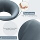 preview thumbnail 42 of 42, Costway Mid Century Modern Swivel Accent Chair Fabric Armchair Velvet - 27'' x 22'' x 32.5''