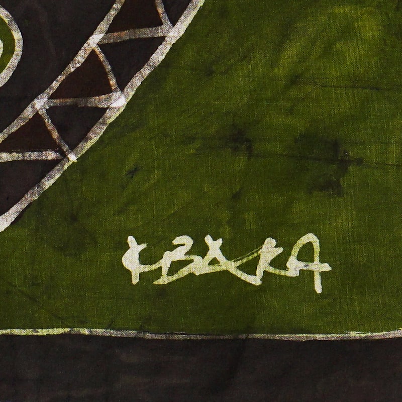 Novica Handmade Human Gaze Cotton Wall Hanging