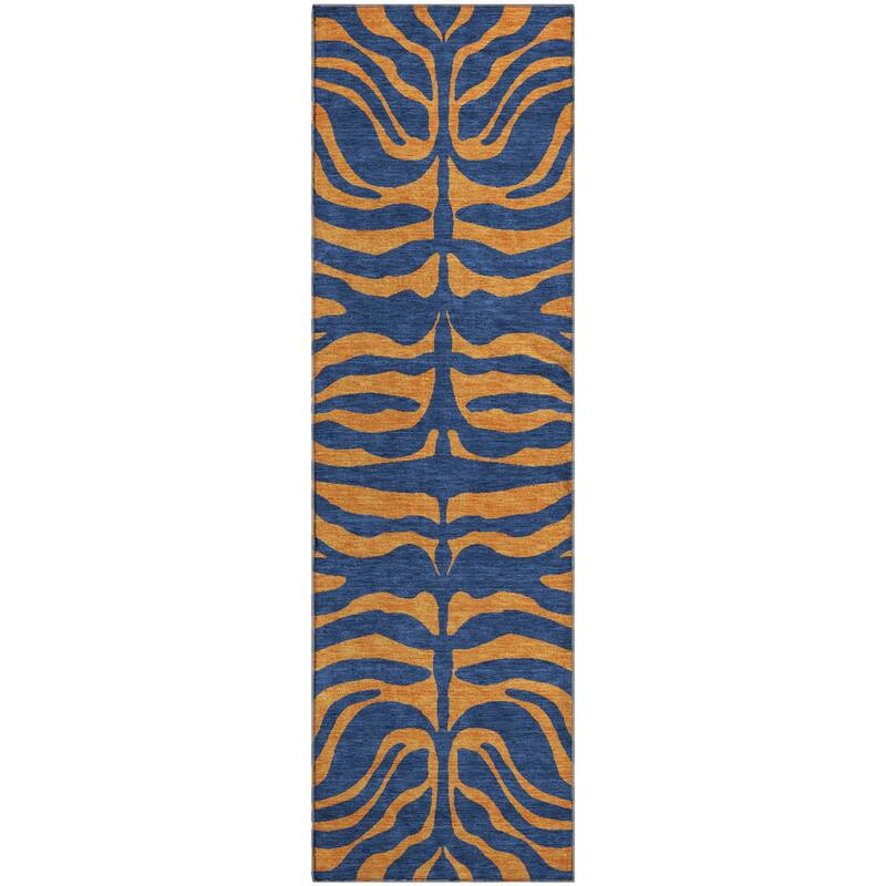 Premium Washable Super Soft Modern Zebra Print Mayfield Rug