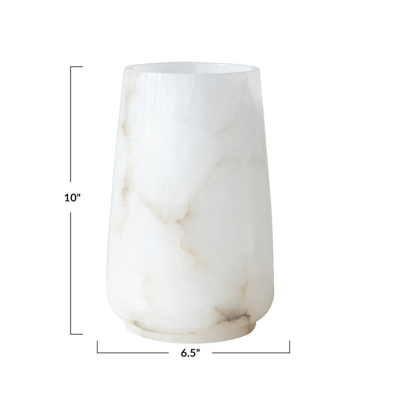 Alabaster Candle Holder/Vase