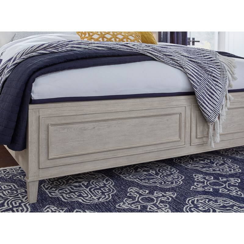 Magnussen Home Sheridan Limestone Panel Bed