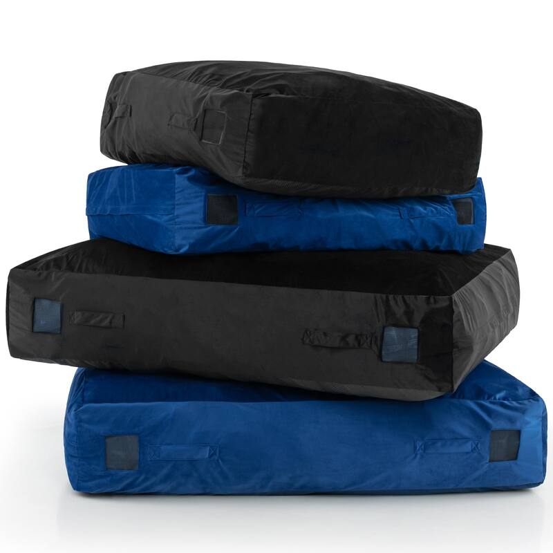 Costway 48" x 36" Crash Pad Sensory Mat with Foam Blocks and Washable - See Details