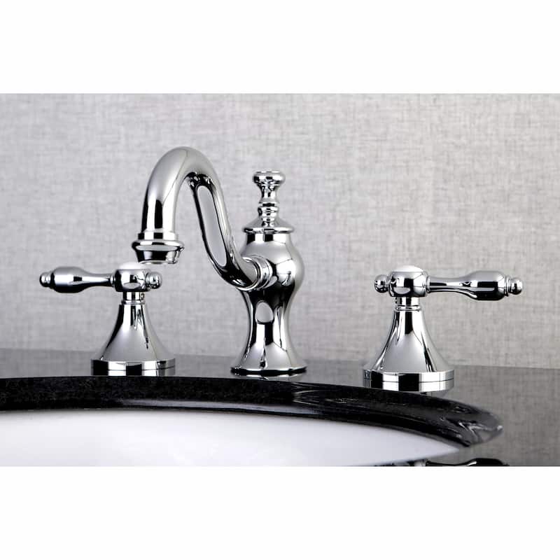 Kingston Brass Tudor Widespread Bathroom Faucet - Includes Metal