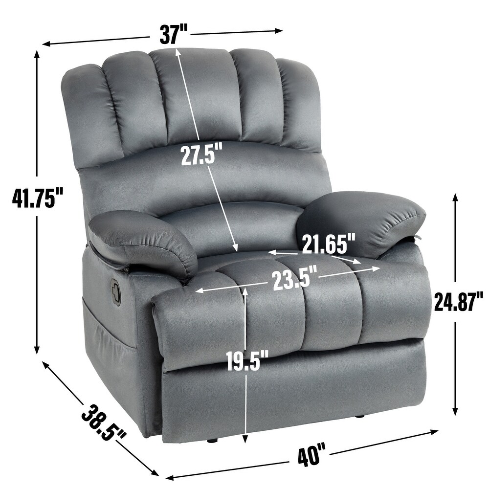 Black Down Fill Cushions Recliner Chairs Bed Bath Beyond