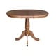 preview thumbnail 7 of 16, 36" Round Extension Dining Table With 4 San Remo Chairs